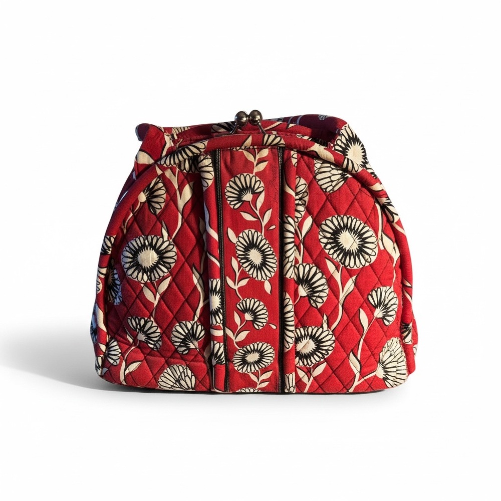 Vera Bradley Red and White Daisy Purse